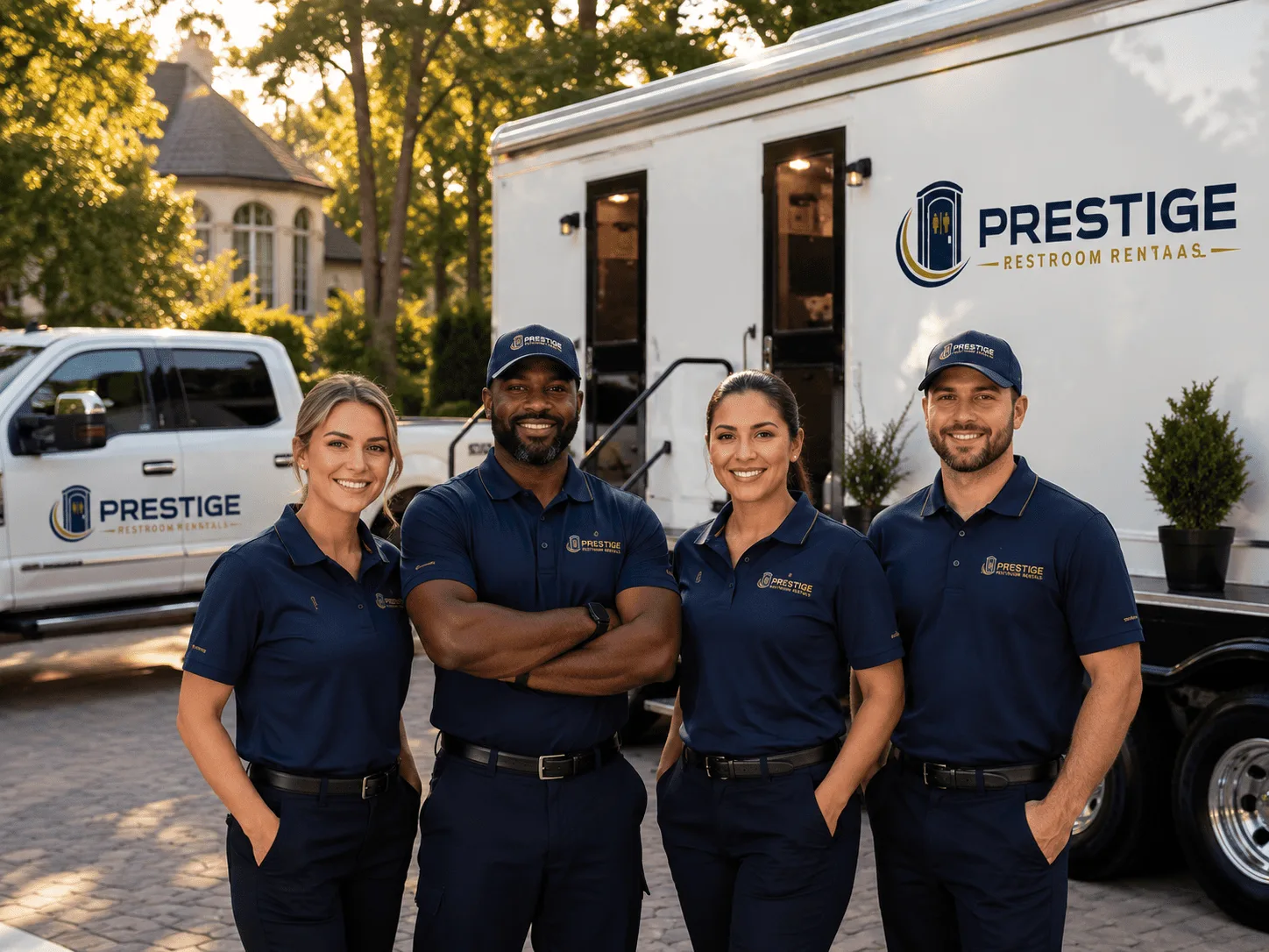 Trusted Luxury Portable Restrooms company in Purlear, NC